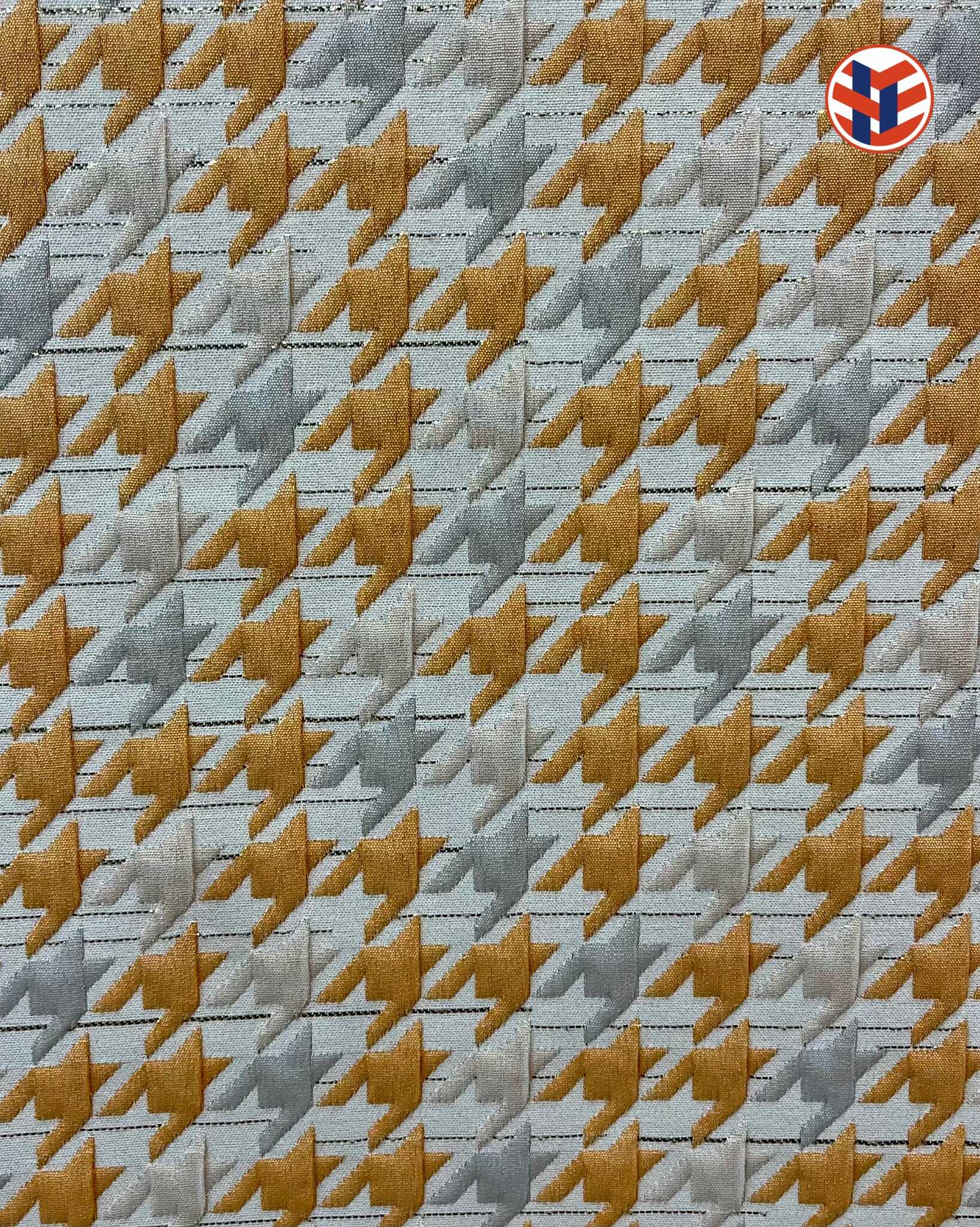 پارچه ژاکارد مجلسی پیر دوپل پود رنگی لمه دار