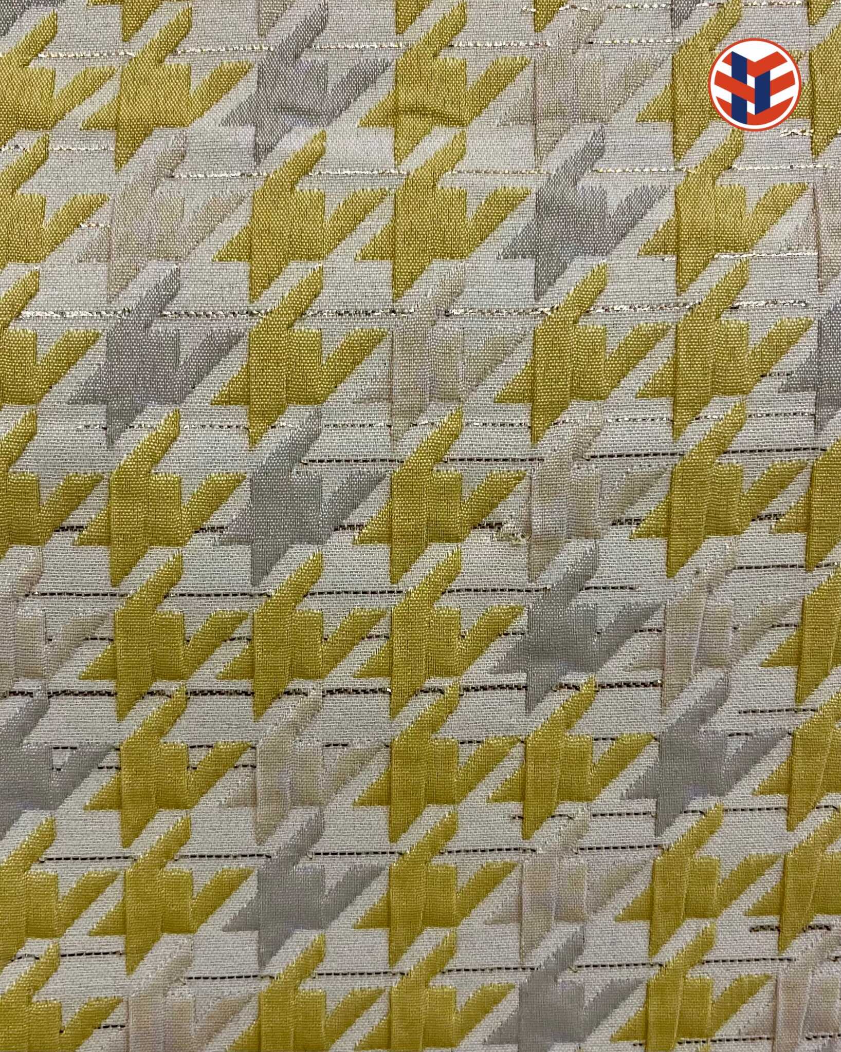 پارچه ژاکارد مجلسی پیر دوپل پود رنگی لمه دار